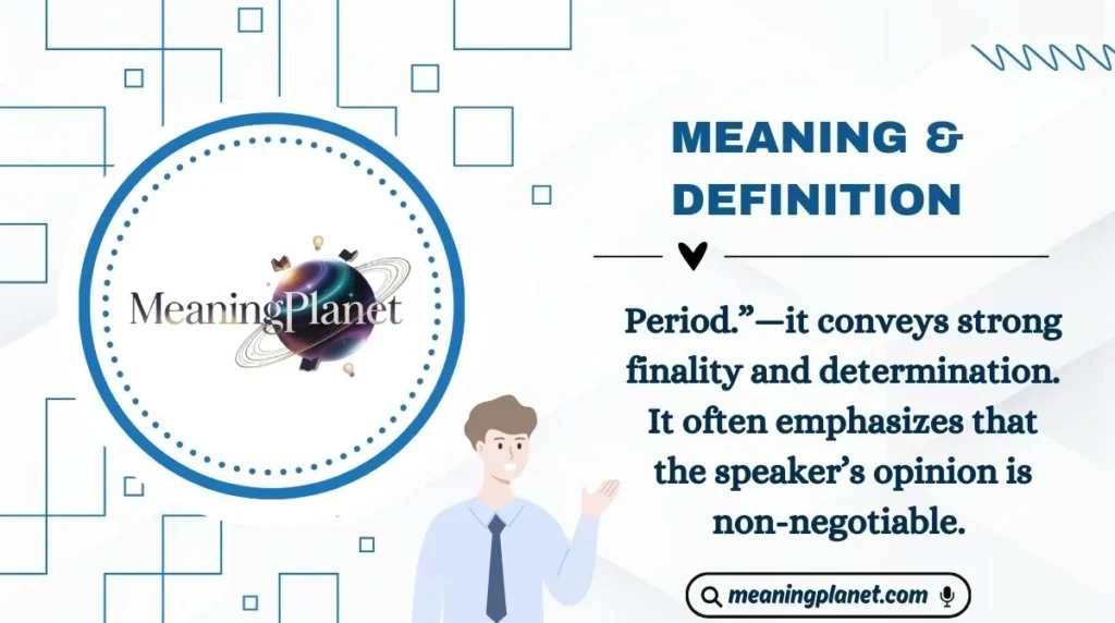 Meaning & Definition