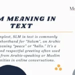 SLM Meaning in Text