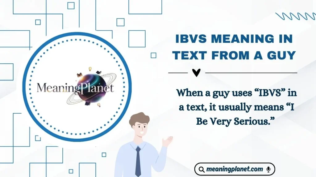 IBVS Meaning in Text from a Guy