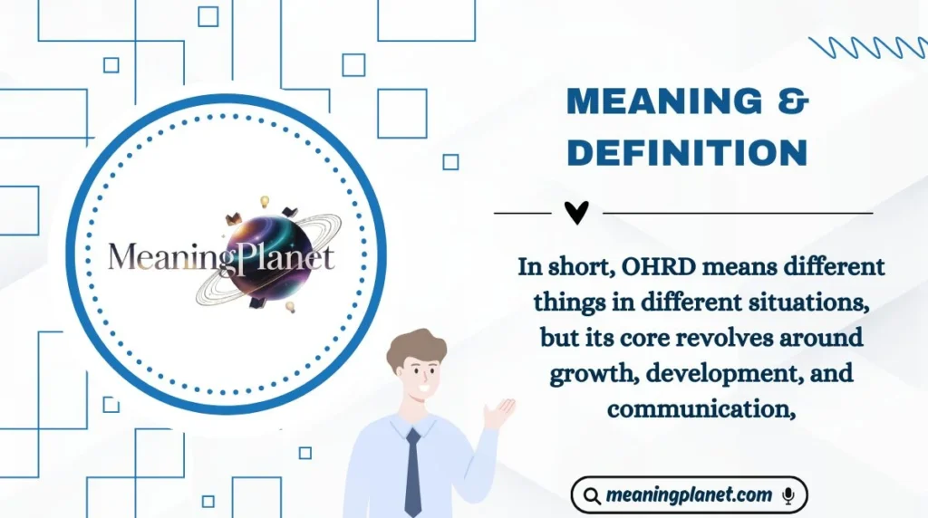 Meaning & Definition