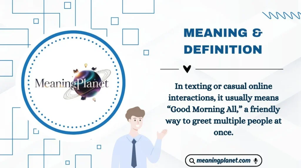 Meaning & Definition