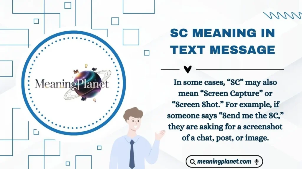 SC Meaning in Text Message