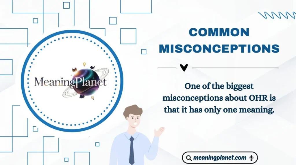 Common Misconceptions