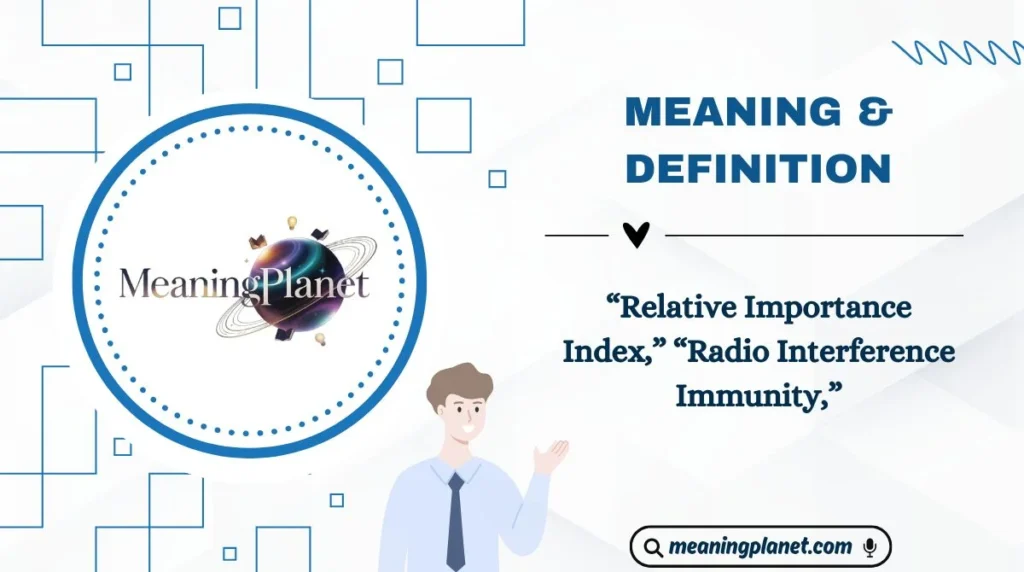 Meaning & Definition