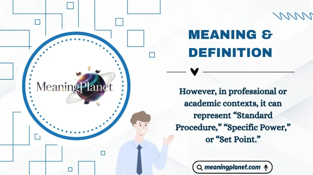 Meaning & Definition
