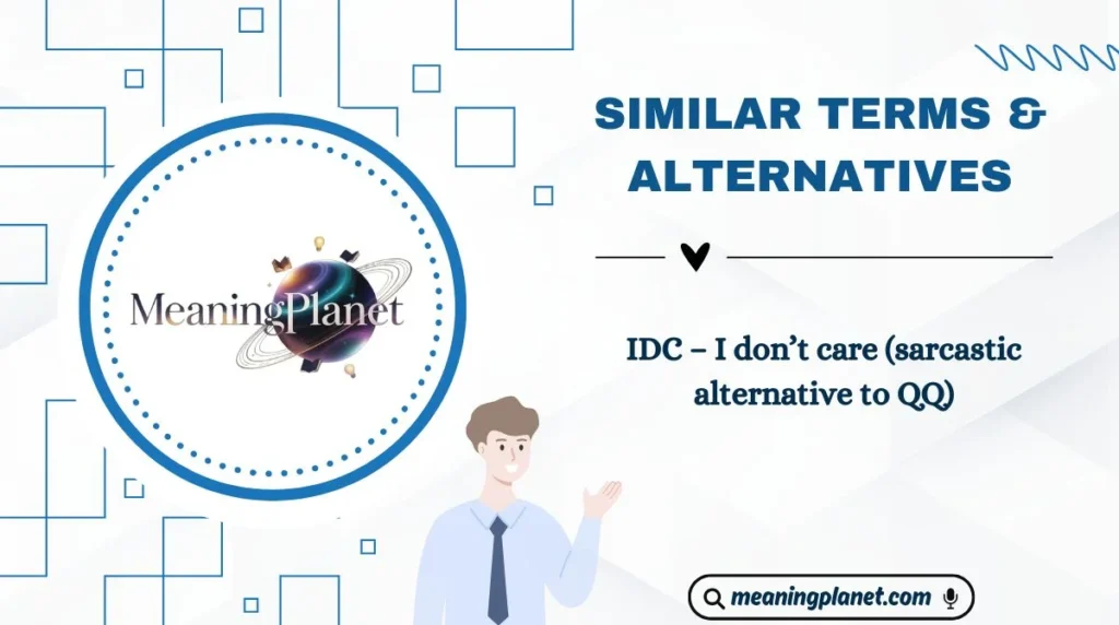 Similar Terms & Alternatives