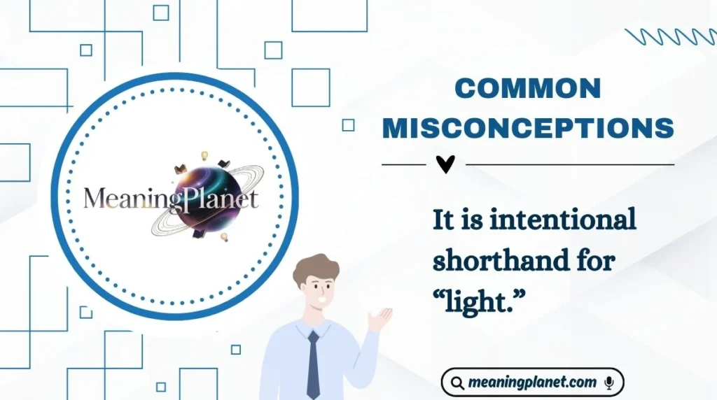 Common Misconceptions