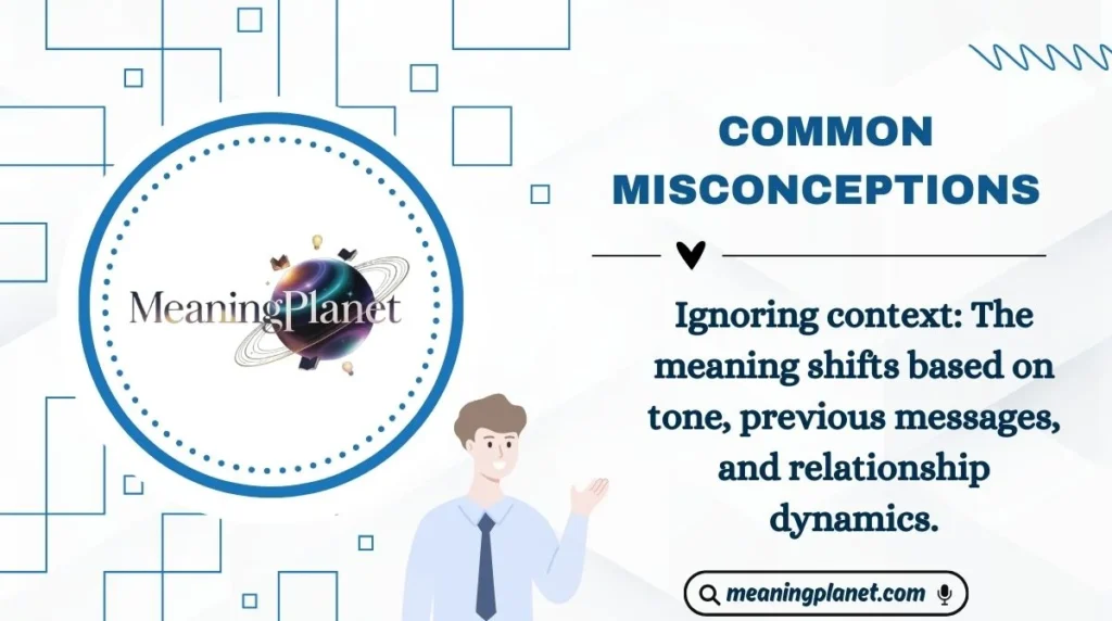 Common Misconceptions